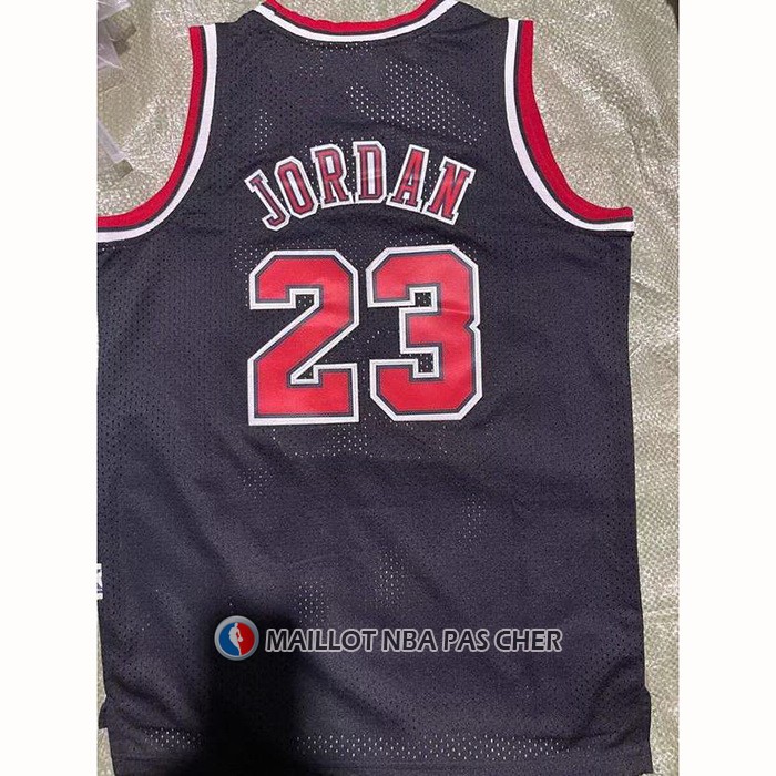 Maillot Enfant Chicago Bulls Michael Jordan NO 23 Mitchell & Ness 1997-98 Noir